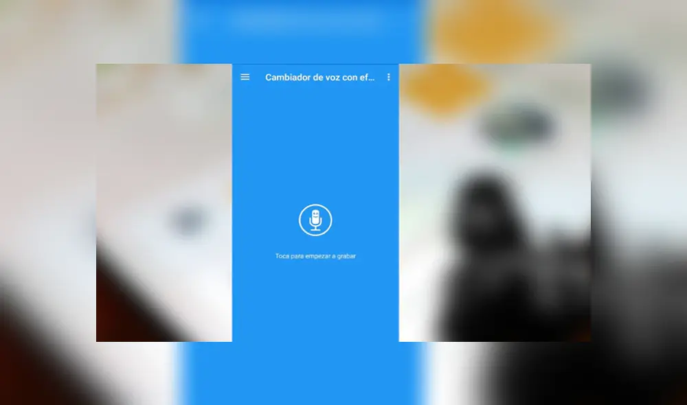 2. Dale los permisos y pulsa el micrófono. Foto: Captura.