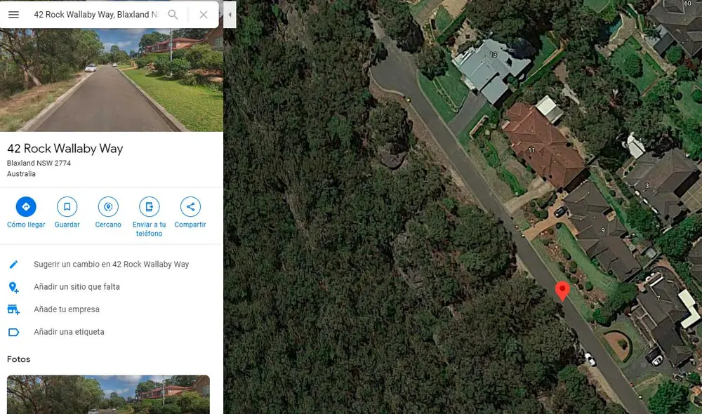 Desliza las imágenes para ver cómo luce el lugar que se mencionó en la cinta animada Buscando a Nemo. Foto: captura de Google Maps