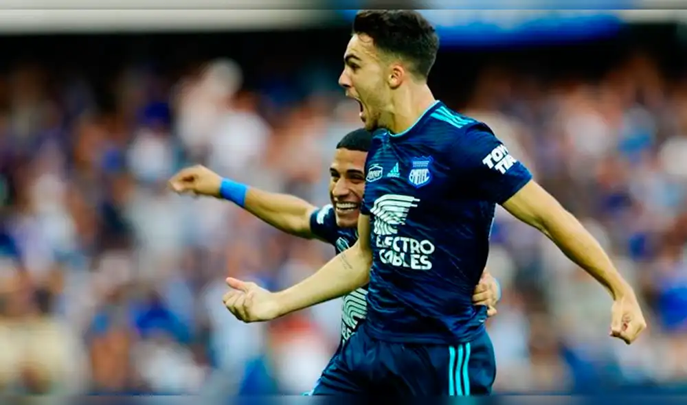 Emelec vs Barcelona SC: Nicolás Queiroz puso el 1-0 con tremendo 'misil' [VIDEO]