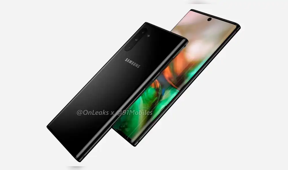 Samsung Galaxy Note 10: filtraciones revelarían por completo el diseño del smartphone [VIDEO]