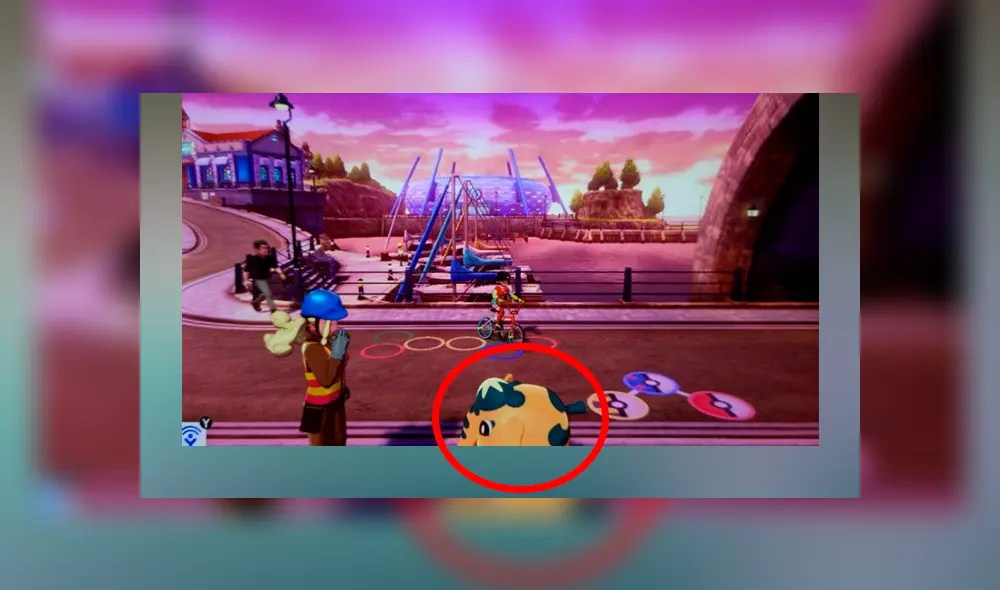 Un pokémon de estilo elefante ya visto en un tráiler, siendo uno de los pokémon del presidente Rose