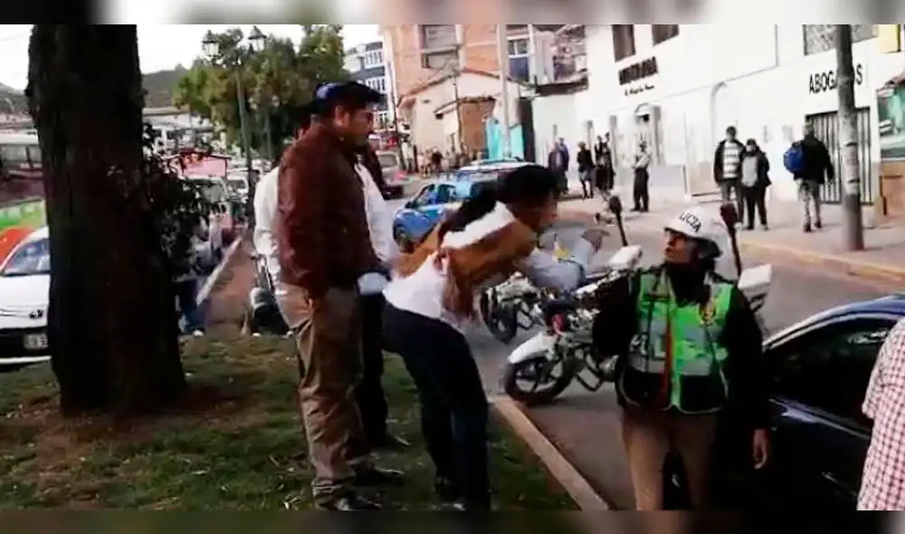 Policías ebrios agreden e insultan a otro efectivo por intervenirlos en Cusco [VIDEOS]