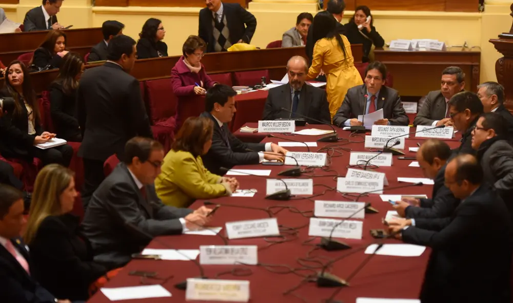 Comisión de Fiscalización. Foto: Melissa Merino.