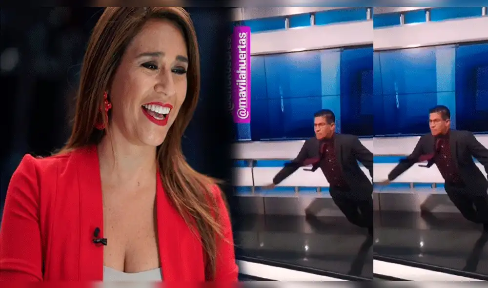 Verónica Linares se "burla" de Erick Osores tras terrible caída en TV