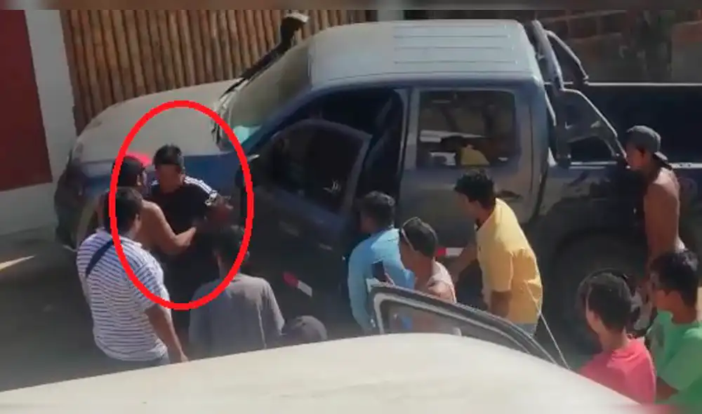 Pobladores actuaron de manera inmediata.