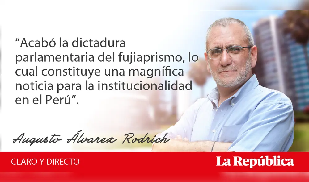 Ayer acabó la dictadura del fujiaprismo 