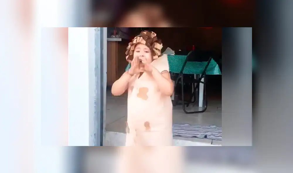 Facebook: Niña se disfraza de taco para atraer clientes al negocio de su tío [VIDEO]