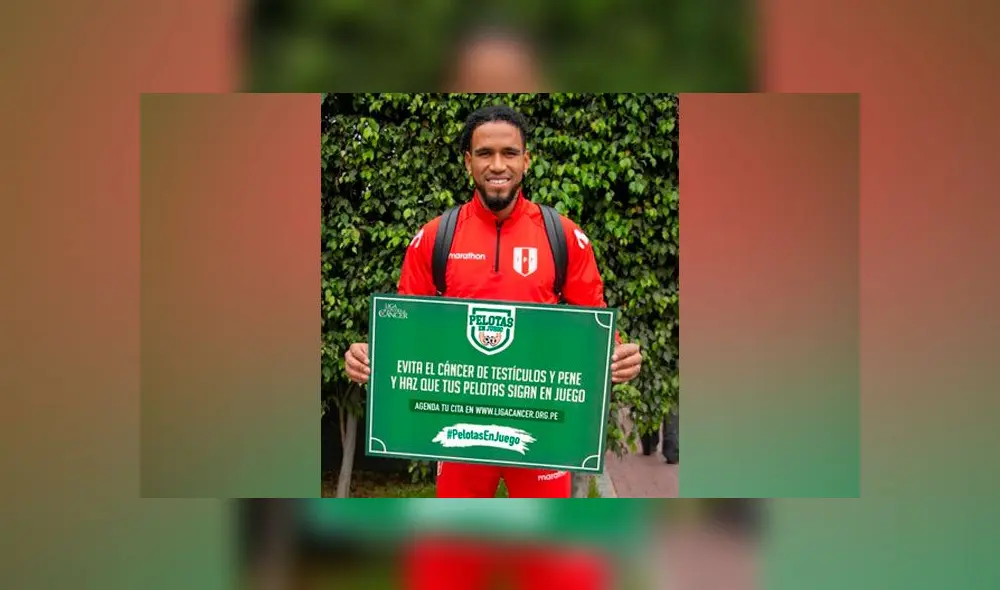Selección peruana se una a campaña que busca prevenir el cáncer de testículos y pene. Créditos: Liga contra el cáncer.