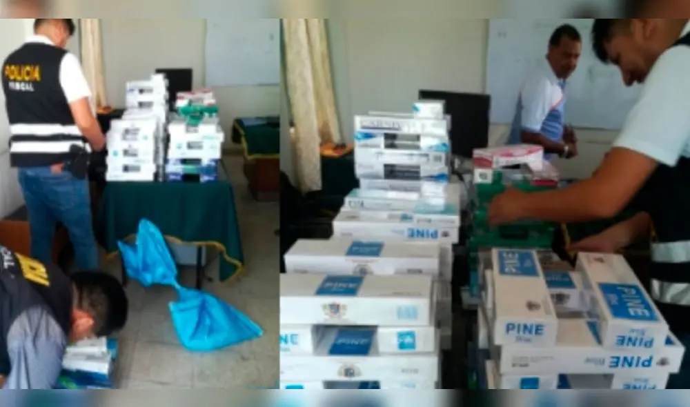 En Tacna, incautan 32 mil unidades de cigarrillos. En Tacna, incautan 32 mil unidades de cigarrillos.