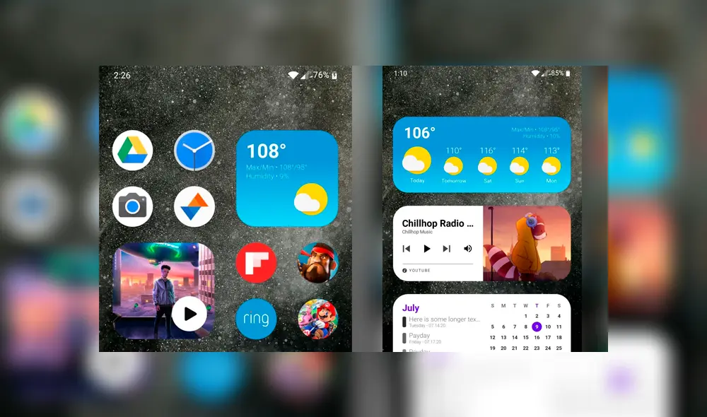 Ventaja para los usuarios de Android. ¿Sabías que puedes hacer que luzca como un iPhone con el nuevo iOS 14 incluyendo los widgets? Te enseñamos cómo hacerlo.