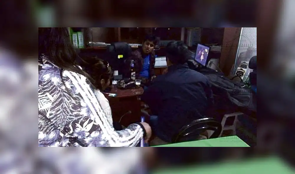 Trabajador de confianza y supervisor de Serenazgo tomaban dentro de oficina de Seguridad Ciudadana.