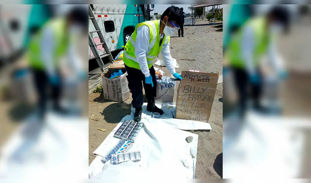 Decomisan cigarros de contrabando en Lambayeque
