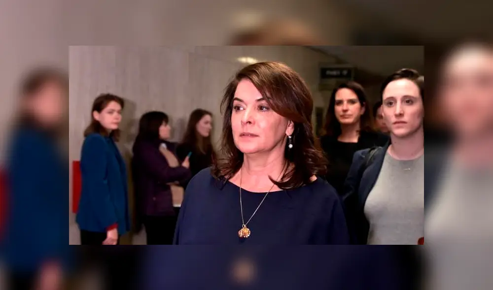 Annabella Sciorra declaró en el juicio contra Harvey Weinstein en Nueva York. (Foto: La Vanguardia)