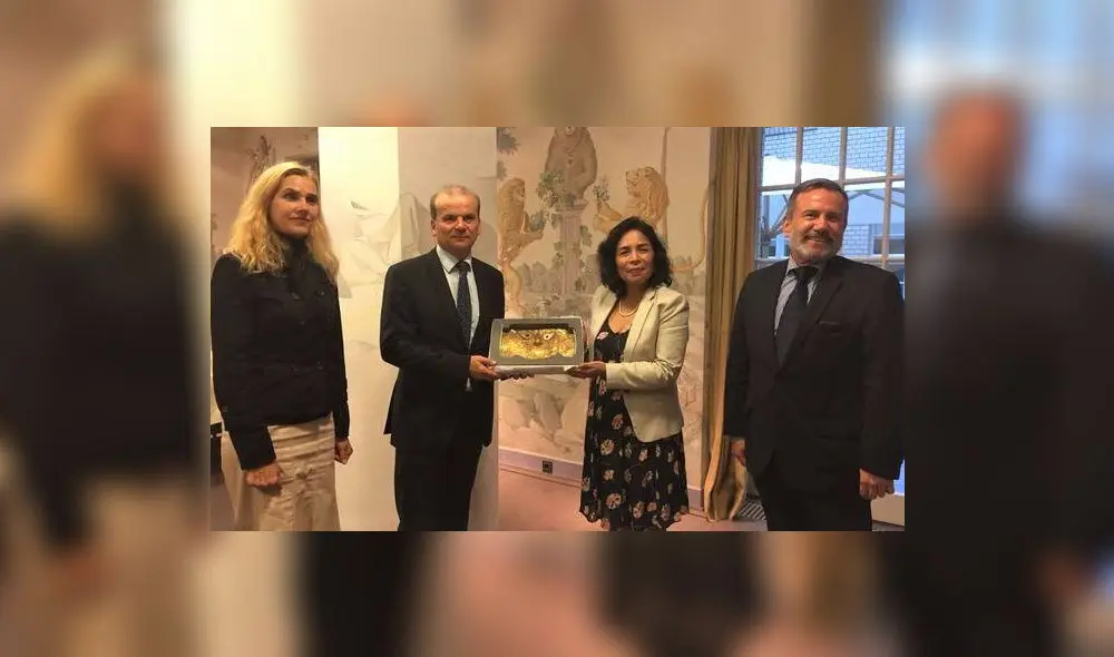 Lambayeque: recuperan la Máscara de Sicán después de casi dos décadas 