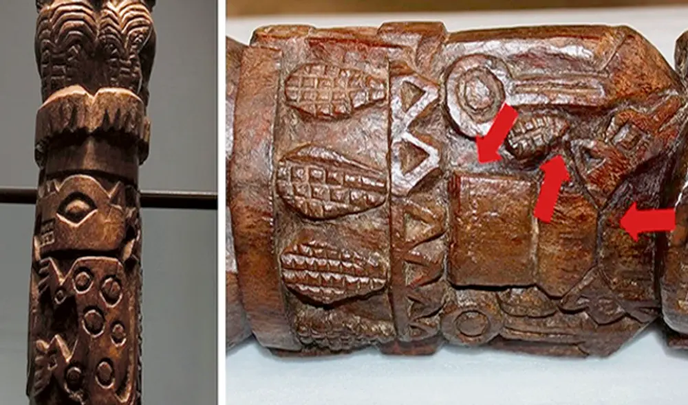 El dios inca Pachacámac tenía colorantes agregados