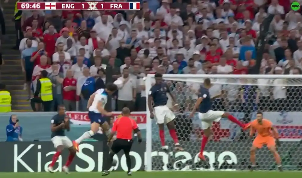 Maguire es uno de los defensas titulares de la selección inglesa. Foto: captura DSports