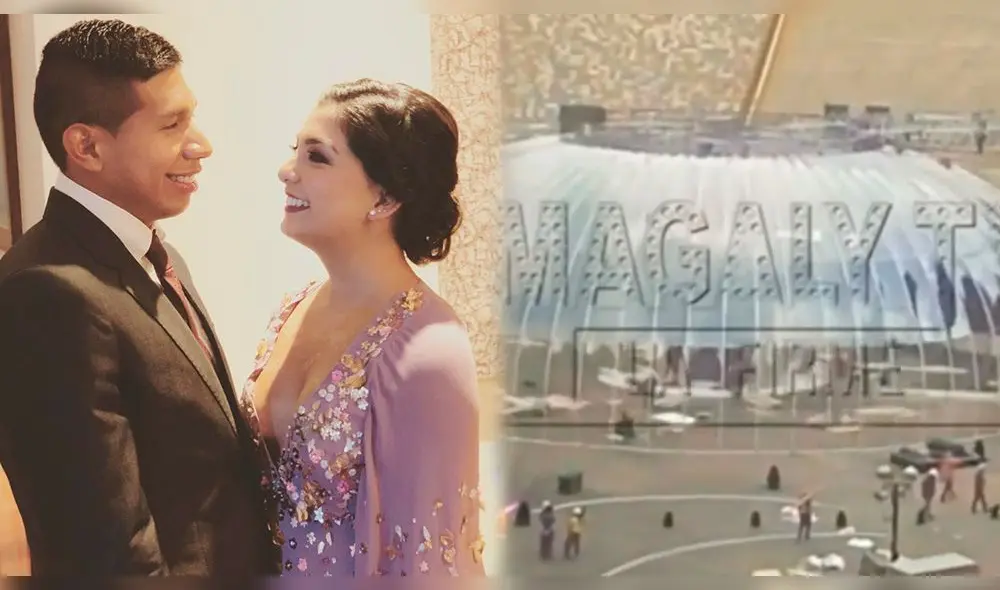 A pocas horas del casamiento de Edison Fores y Ana Siucho este es el aspecto del Estadio Monumental. Foto: Composición A pocas horas del casamiento de Edison Fores y Ana Siucho este es el aspecto del Estadio Monumental. Foto: Composición