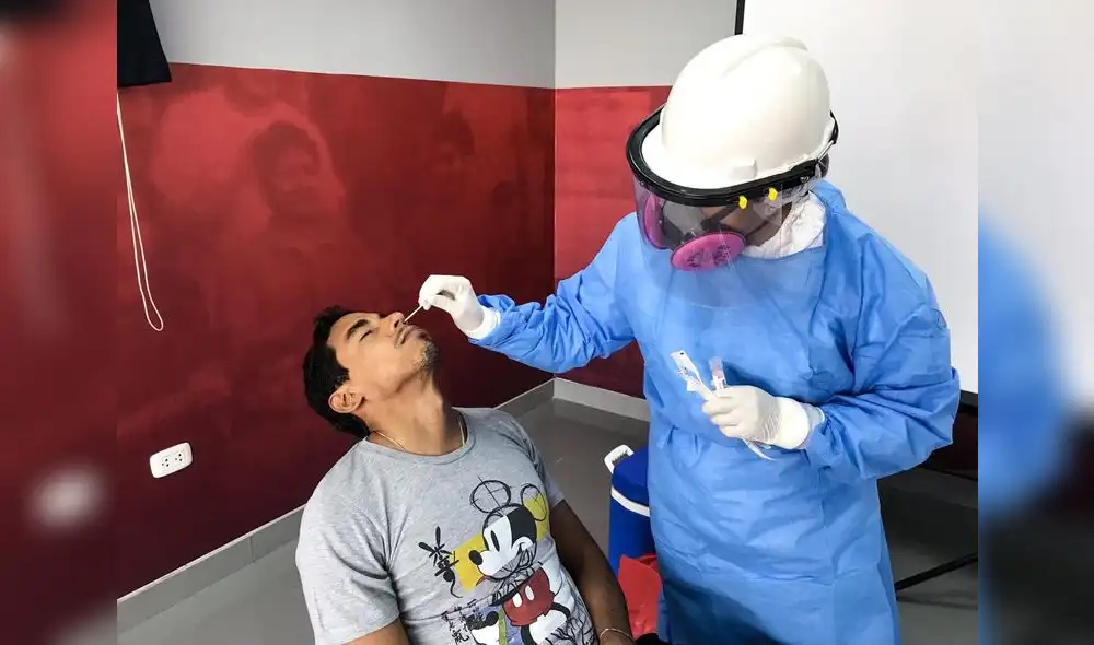 Todos los integrantes del equipo fueron sometidos al despistaje. (Fotos: Prensa UCV)