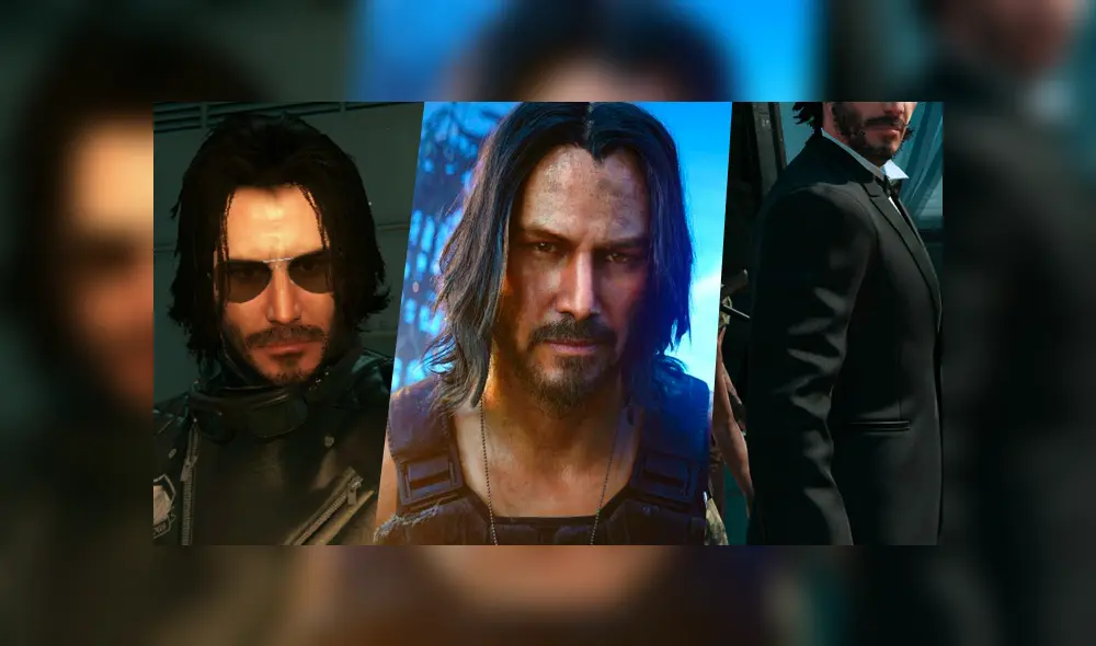 Ahora puedes jugar como Keanu Reeves (John Wick o Johnny Silverhand) en la última obra de Kojima en Konami, Metal Gear Solid V: The Phantom Pain.