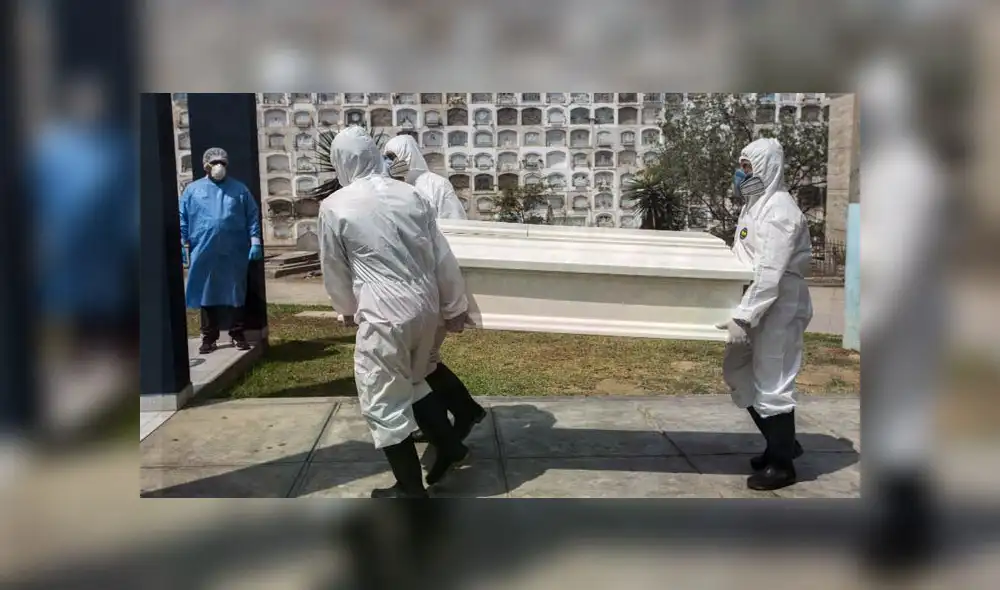 Muertos por coronavirus. Créditos: John Michael Ramón / La República.
