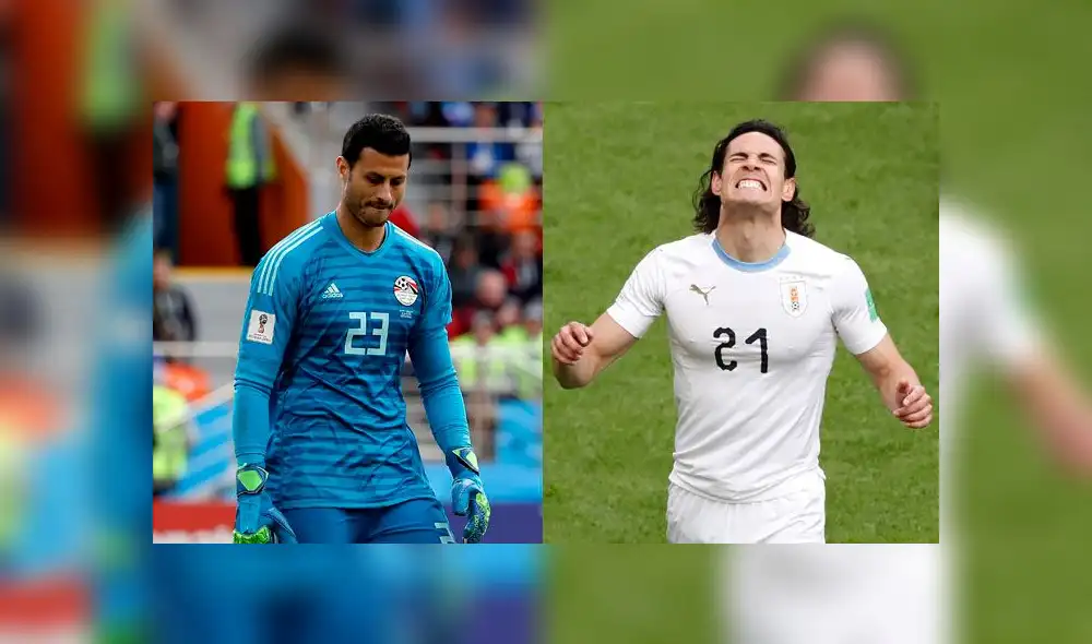 La espectacular tapada de El Shenawy que impresionó a Cavani [VIDEO]