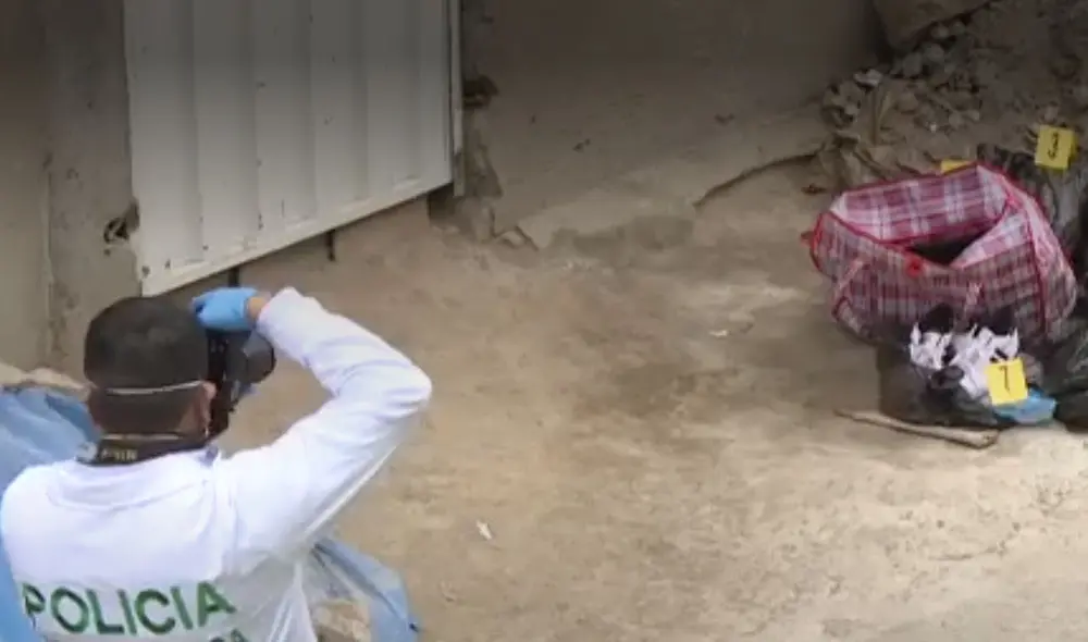 La aparición de los restos por distintos distritos de Lima permitió dar con el paradero de los sospechosos. Foto: captura América TV La aparición de los restos por distintos distritos de Lima permitió dar con el paradero de los sospechosos. Foto: captura América TV