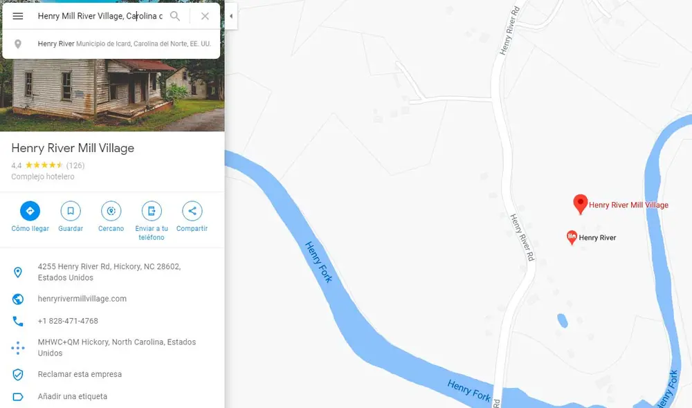 Desliza las imágenes para ver cómo luce la ciudad donde se filmó Los juegos del hambre. captura de Google Maps