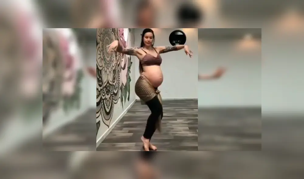 Vía YouTube. Instructora de baile se animó a grabar una coreografía a sus 38 semanas de gestación sin imaginar el increíble resultado que ha dado la vuelta al mundo