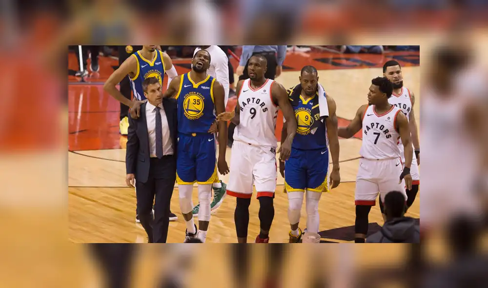 NBA PlayOffs 2019 Finals: la escalofriante lesión de Kevin Durant que preocupa a los Warriors