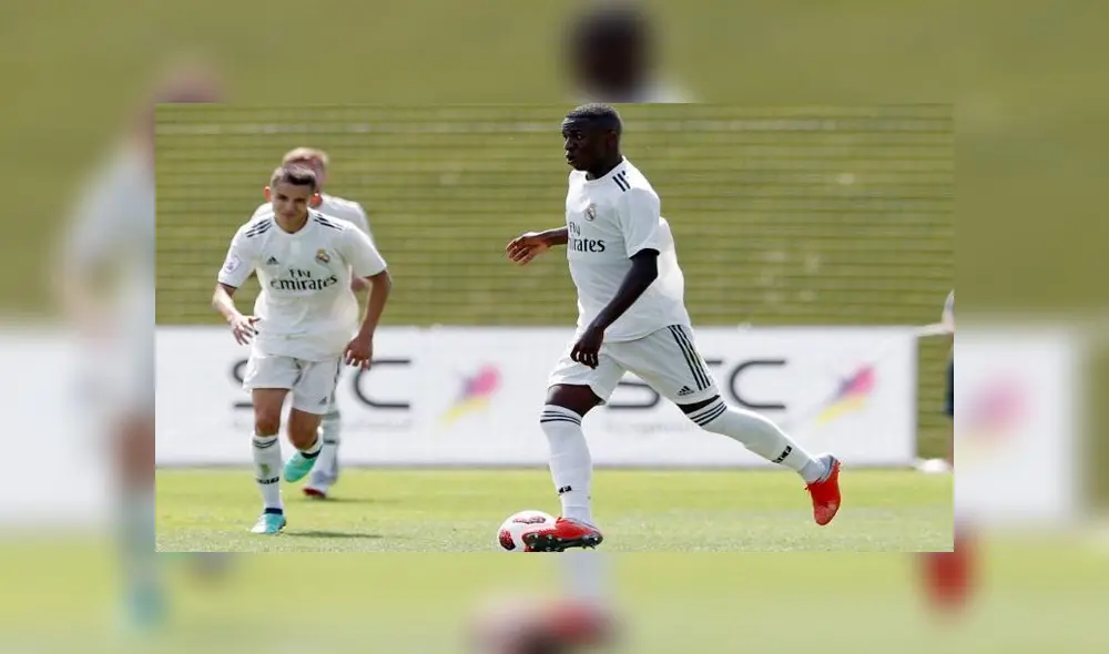Vinicius Junior tuvo un mal debut con el Real Madrid Castilla [VIDEO]