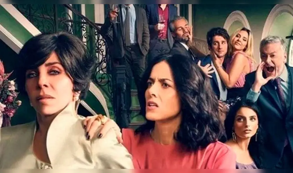 Verónica Castro en "La casa de las flores"