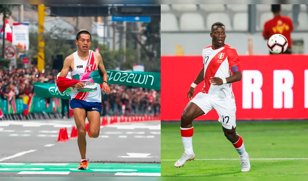 Selección peruana: Cristhian Pacheco y Luis Advíncula.