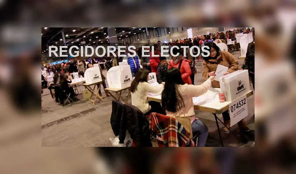 Elecciones 2018: los regidores electos en todos los distritos de Lima Elecciones 2018: los regidores electos en todos los distritos de Lima