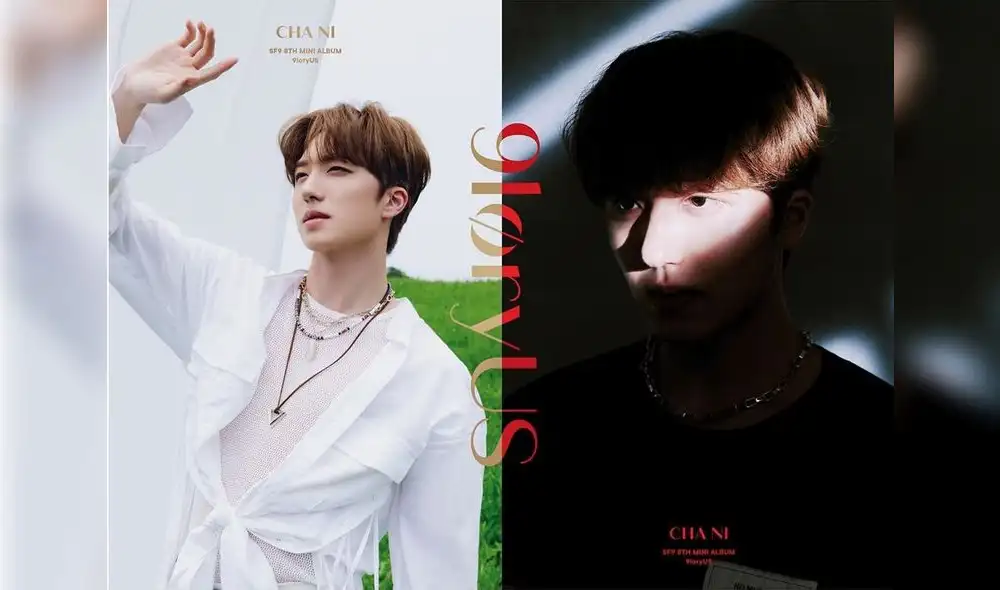 Jacket póster 'Summer Breeze' de CHA NI de SF9 para su octavo mini álbum 9loryUS. Crédito: Instagram