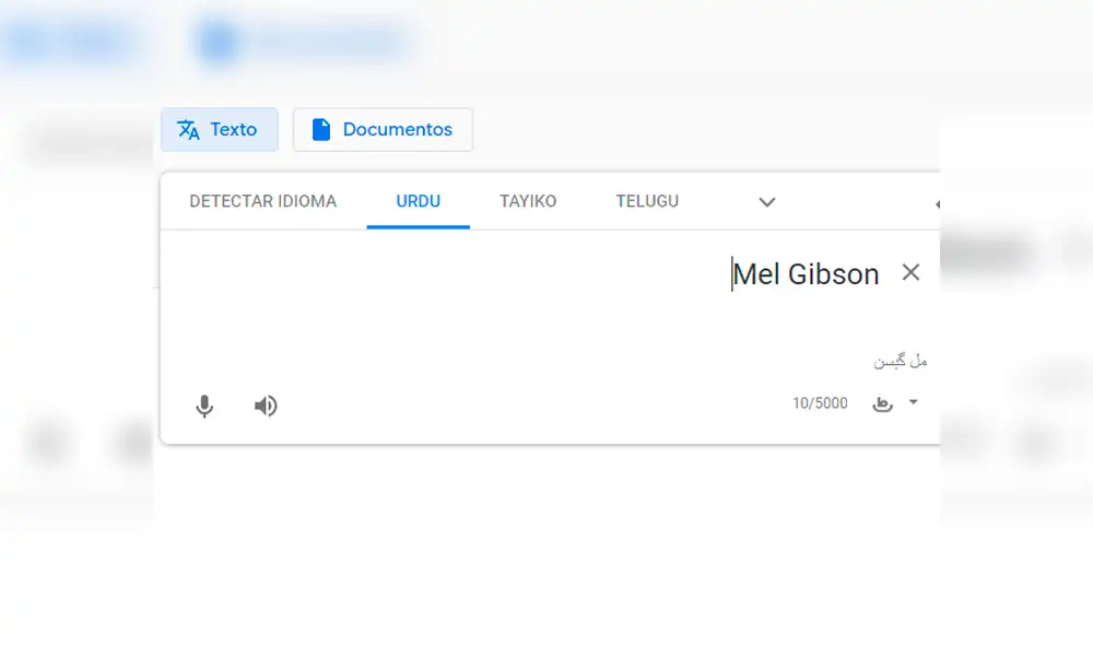 Google Translate se burla de Mel Gibson y lanzó insólito resultado al digitar su nombre
