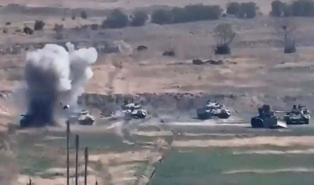 Armenia y Azerbaiyán han aceptado haber perdido ya vidas en cada uno de sus bandos. Foto: EFE