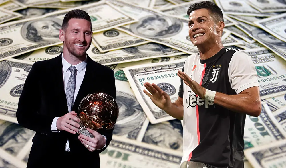Lionel Messi y Cristiano Ronaldo son los mejores pagados del mundo. Foto: Composición Lionel Messi y Cristiano Ronaldo son los mejores pagados del mundo. Foto: Composición