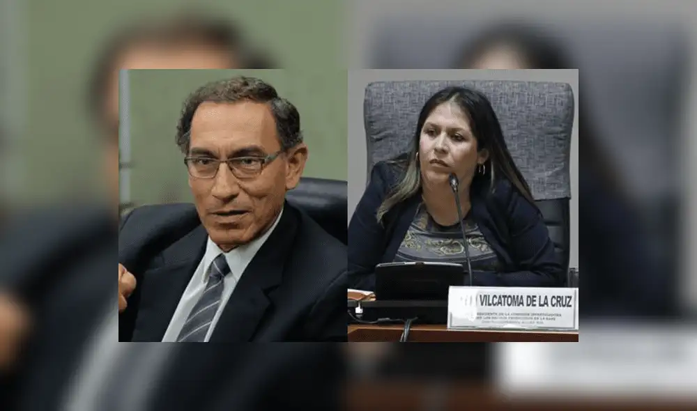Fujimorista Yeni Vilcatoma solicitó a Chávarry información de procesos contra Martín Vizcarra