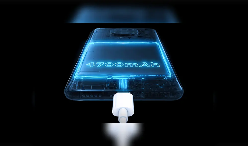 La batería del Redmi K30 Pro es de 4,700 mAh. La batería del Redmi K30 Pro es de 4,700 mAh.