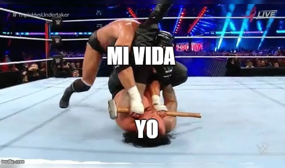 Facebook: los hilarantes memes del triunfo de Triple H sobre The Undertaker