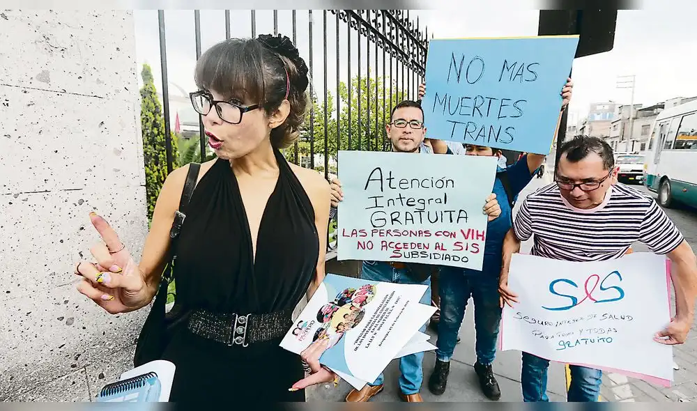 Pedido. Comunidad trans solicita que se apruebe una ordenanza que sancione a quienes discriminan a la población LGTB. Pedido. Comunidad trans solicita que se apruebe una ordenanza que sancione a quienes discriminan a la población LGTB.