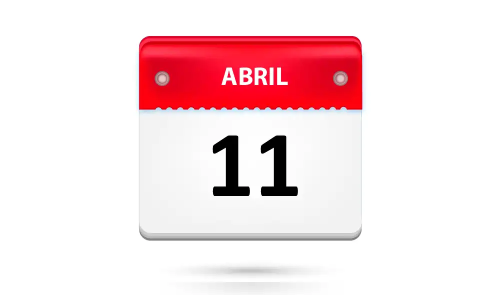 Efemérides de hoy: ¿qué pasó un 11 de abril?