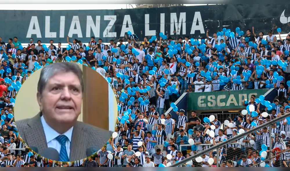 Hincha de Alianza Lima usa frase de Alan García para retar a Sporting Cristal en la final [VIDEO]