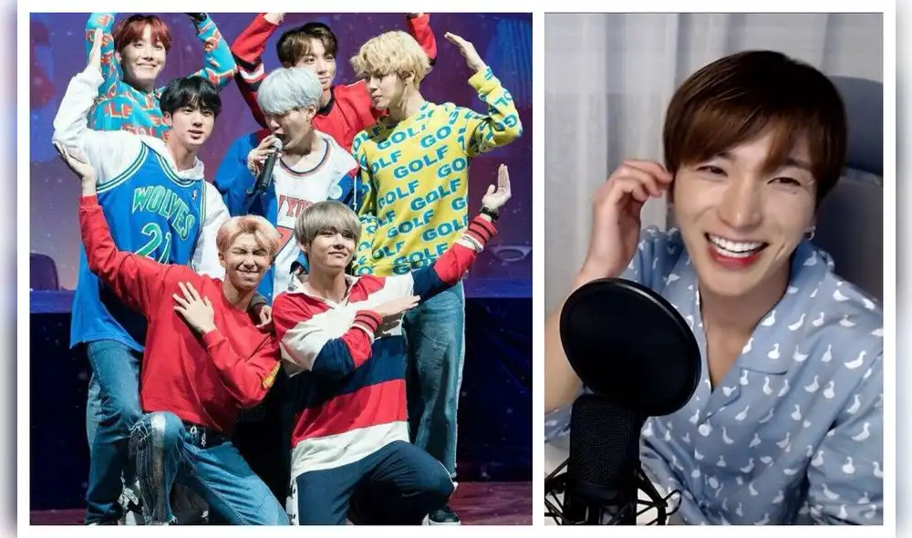 BTS y su tierno gesto hacia Leeteuk de SUPER JUNIOR.
