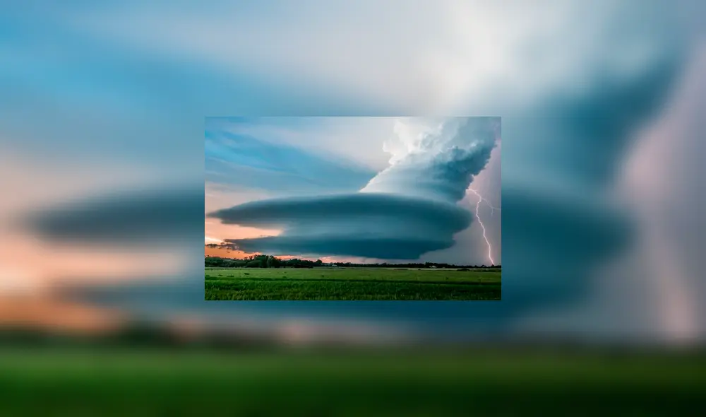 Las súperceldas advierten la formación de tornados. Foto: Difusión/Referencial