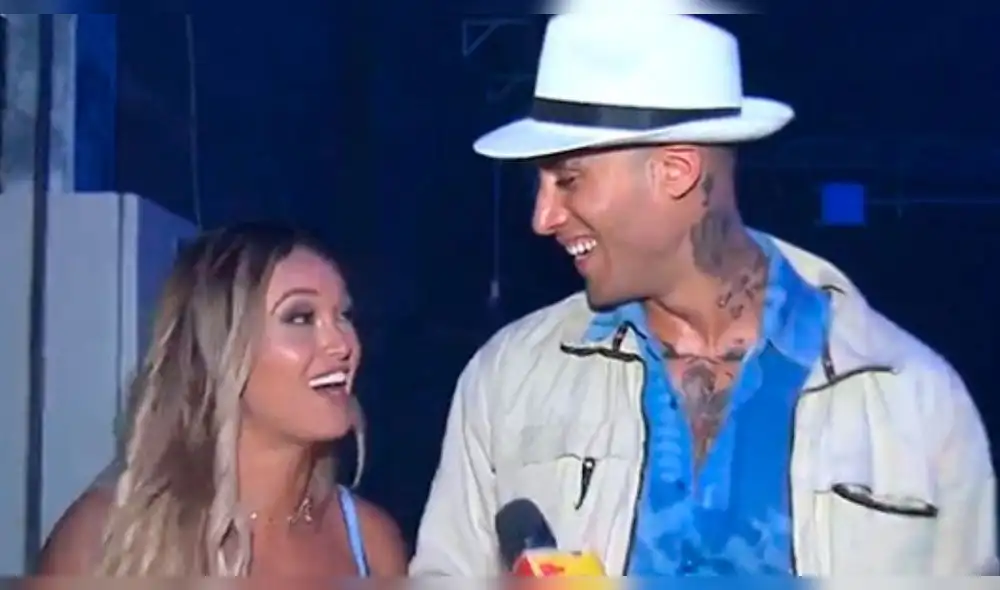 Jota Benz y Angie Arizaga Foto: archivo Jota Benz y Angie Arizaga Foto: archivo