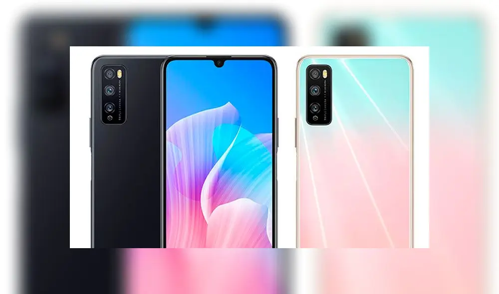 Huawei Enjoy Z 5G llega con triple cámara trasera.