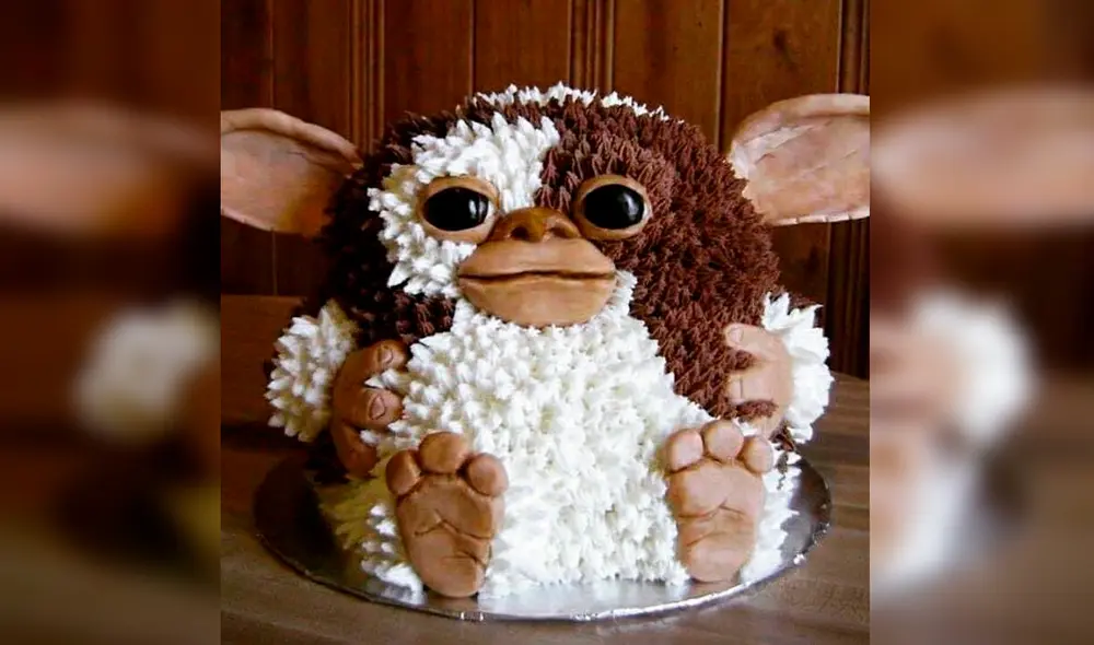Desliza las imágenes para ver el pastel con ‘forma de Gizmo’ que le entregaron a la madre. Foto: Facebook Desliza las imágenes para ver el pastel con ‘forma de Gizmo’ que le entregaron a la madre. Foto: Facebook