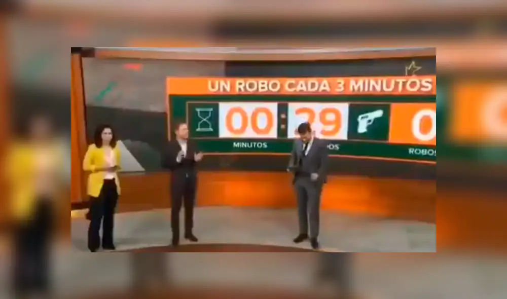 El periodista afirmó que el gesto respondía a que desde la producción le informaron que el programa estaba desplazando a la competencia en el rating. Foto: Captura / TN El periodista afirmó que el gesto respondía a que desde la producción le informaron que el programa estaba desplazando a la competencia en el rating. Foto: Captura / TN