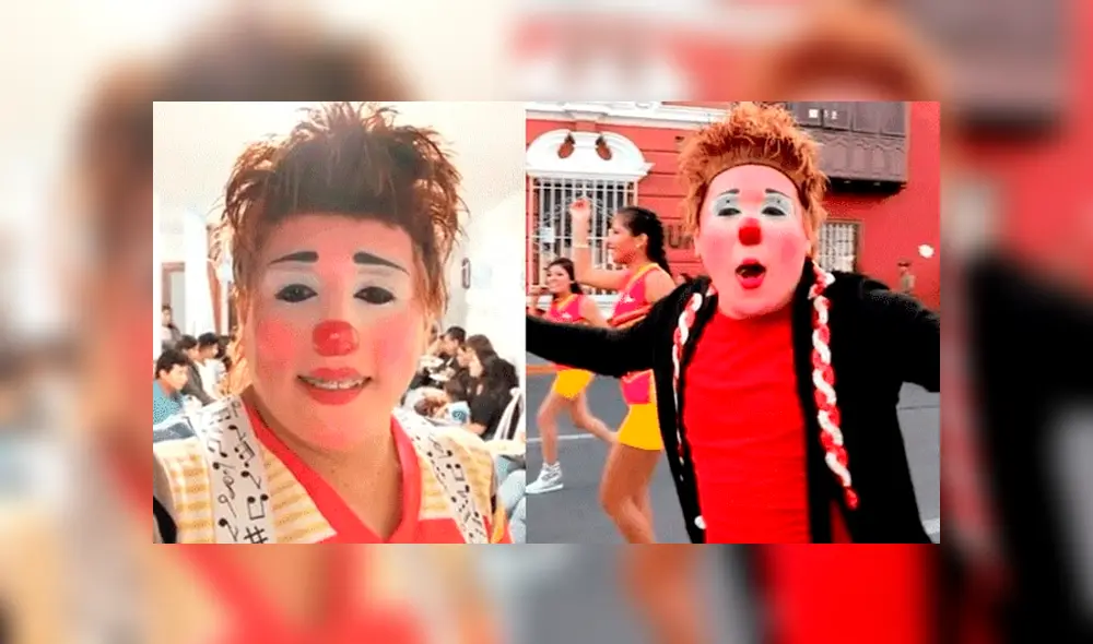 Un video muestra como 'Chupetín Trujillo' bromea frente a dos policías en pleno centro de Lima.